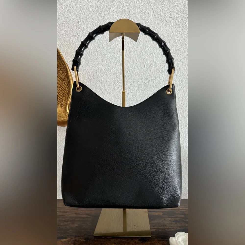 GUCCI BAMBOO SHOULDER BAG with COA - Picture 2 of 9